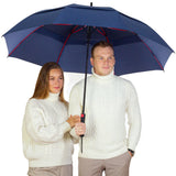 Windproof Oversized Golf Umbrella - Navy Blue-Repel Umbrella